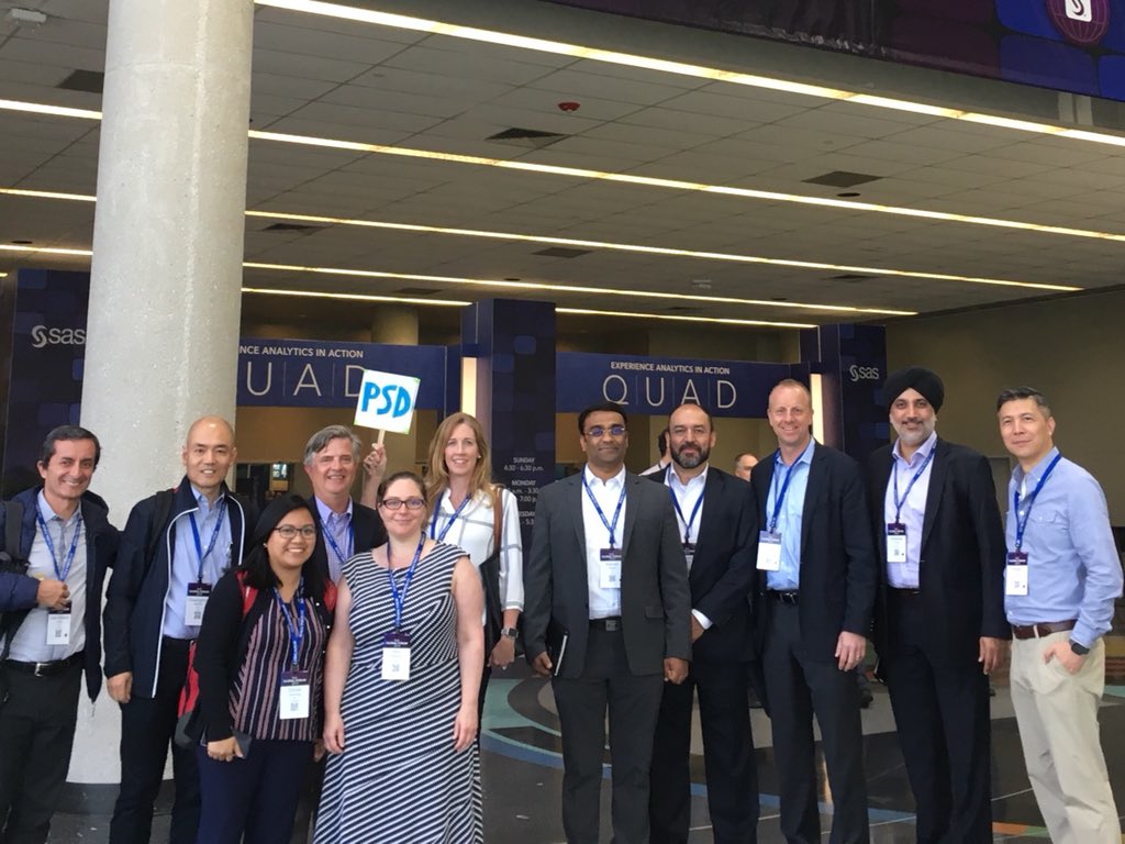 meredithkinder's tweet photo. Enjoyed meeting a fun group of brilliant #SAS consultants from around the world last night! All part of Global Professional Services Division. #SASGF https://t.co/ty8G6zkqfK