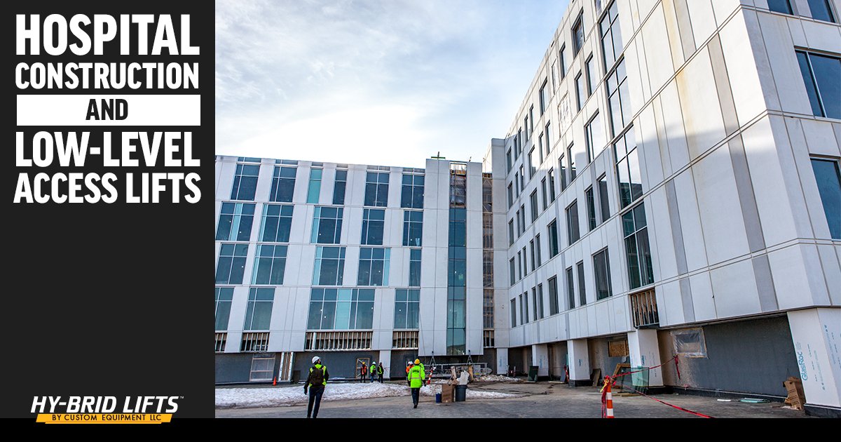 AXCS_Equipment's tweet photo. Low-level adds high productivity to hospital construction sites. Read more about the impact Hy-Brid Lifts had on the construction of the Duke LifePoint Hospital in Marquette, MI. #hospitalconstruction #gohyer #lowlevelaccess #hybridlifts https://t.co/0RDDnRYoGB https://t.co/etAaNqYVeK