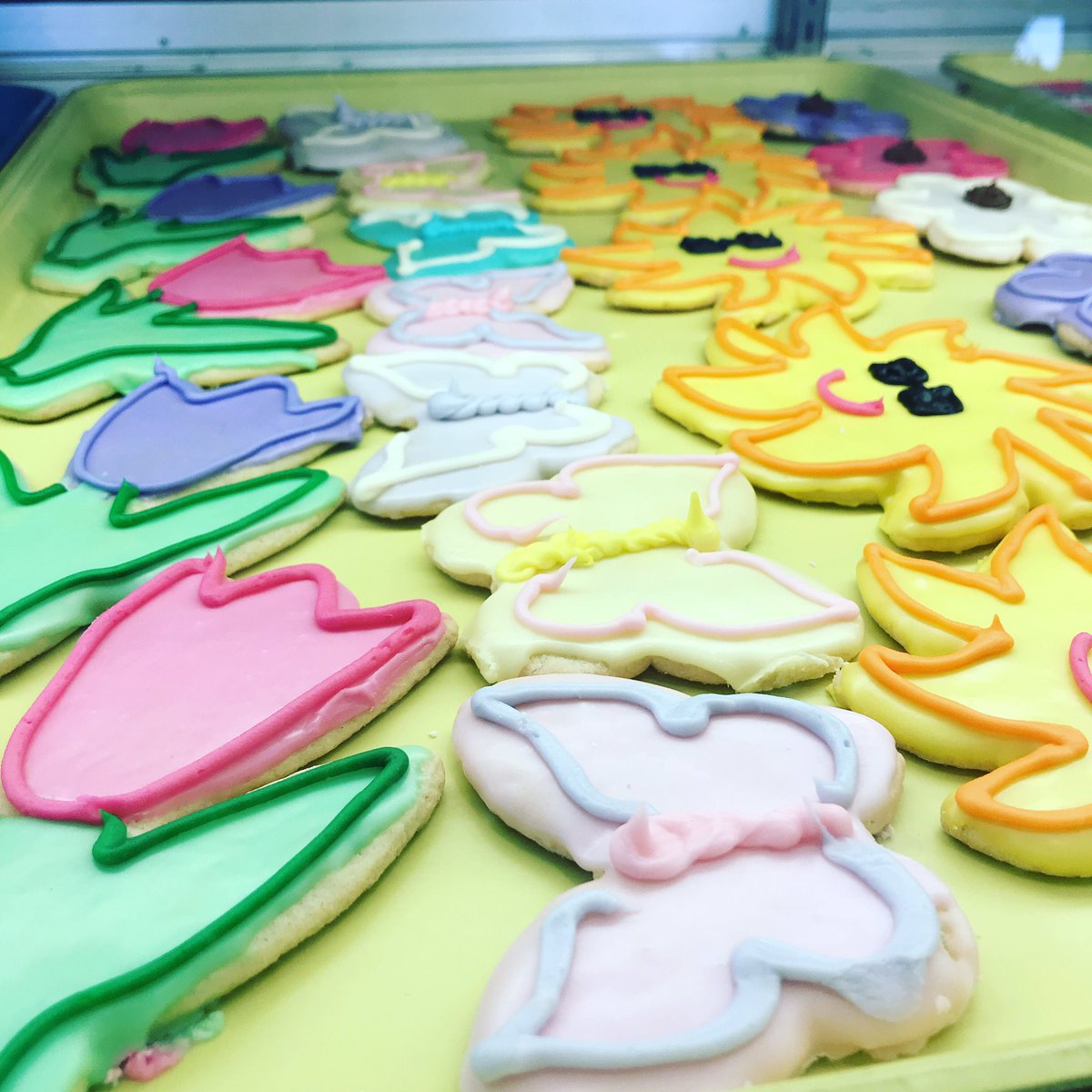 Our Spring Cookies are out.....Yummy!!