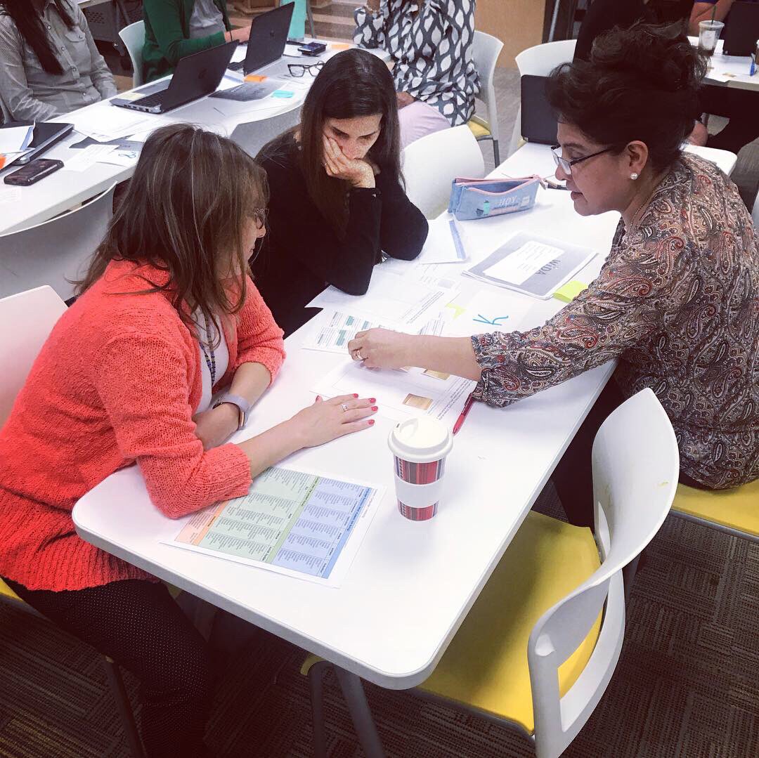 CMS_LLA's tweet photo. Experiencing rigorous instructional tasks that integrate content AND language with the awesome staff @collinswoodlangacdmy #contentlanguageintegration #academiclanguage #academicdiscourse #teacherpd #duallanguage  @collinswoodla https://t.co/LmG8xcBzKu