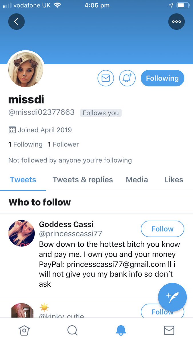 MizzBiatch3's tweet photo. ALL YOU #PAYPIGS #SUBBYS #SLAVES FOLLOW MY BELOVED DOMME PARTNER IN CRIME - WE’RE AVAIL 4 DBL DOMME SESSIONS #FOOTWORSHIP #HUMILIATION #CASHMEETS @RTfucker @footboyuk @find0m @RTFindomPromo @rt_feet @SlaveSilly @RT_Pig @rtfemdom1 @rtfindom @rtfindom @DirkHooper @iobeyWomen__ https://t.co/EPNVpqnP6q
