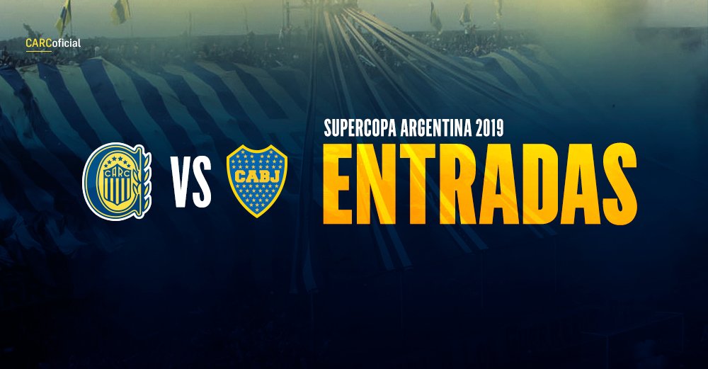 RosarioCentral's tweet photo. 🎟 ¡Sigue la venta de entradas para la Supercopa frente a Boca!

Podés adquirir la tuya por internet  💻 📲

O hasta las 18 de forma presencial en el Gigante 🏟️👇

https://t.co/KuY50FIOpv https://t.co/1lakpIk8i1