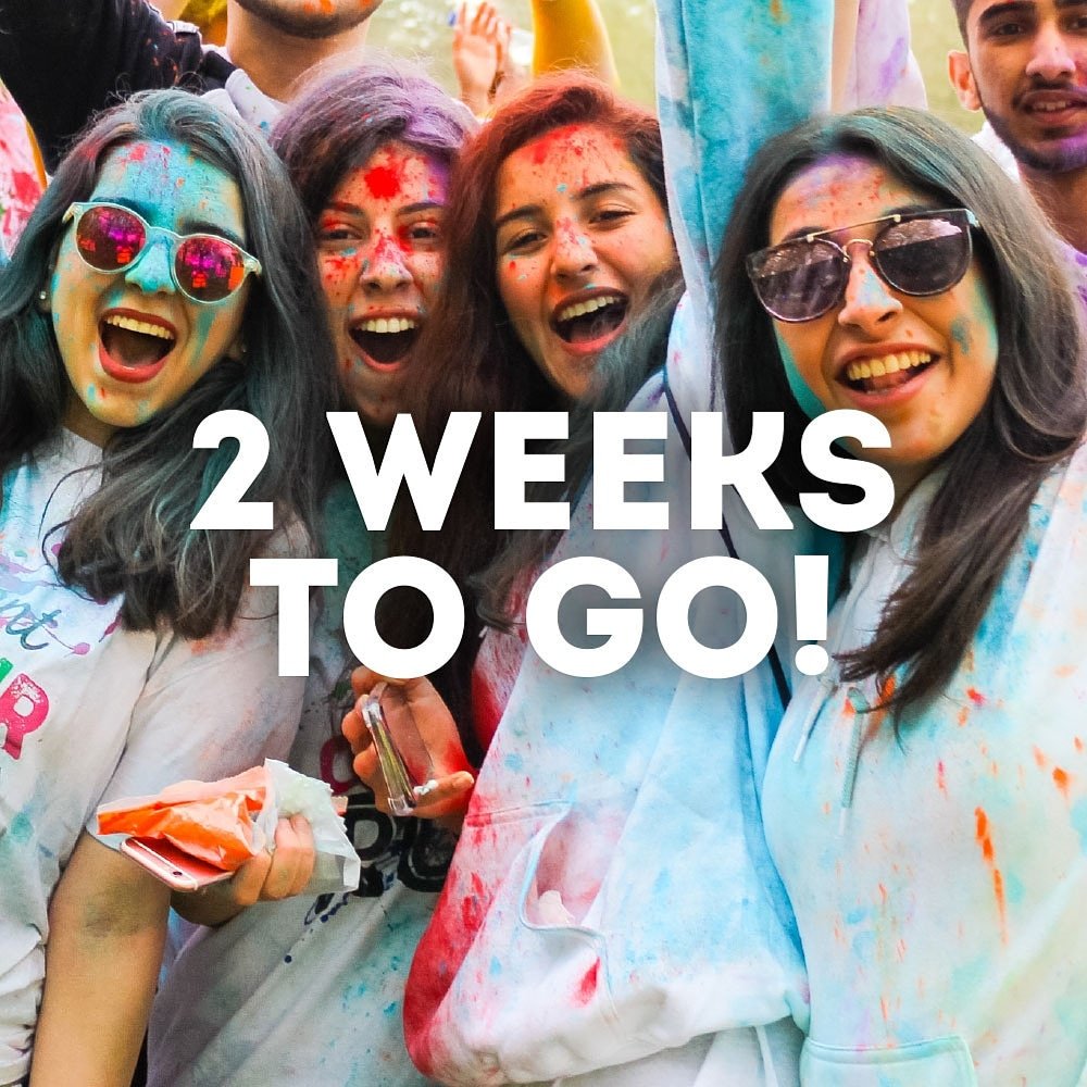 ColourLiverpool's tweet photo. UNDER 2 WEEKS TO GO LIVERPOOL 🌈🏃‍♀️🏃🎉

Don't forget to grab your tickets and your race packs next week 🙂

And join us on May 12th to beat those revision blues ❤️🧡💛💚💜💙

#studentcolour #run #liverpool #liverpooluniversity #liverpoolhopeuniversity #johnmooresuni #edgehilluni https://t.co/JCRBuLCjv4