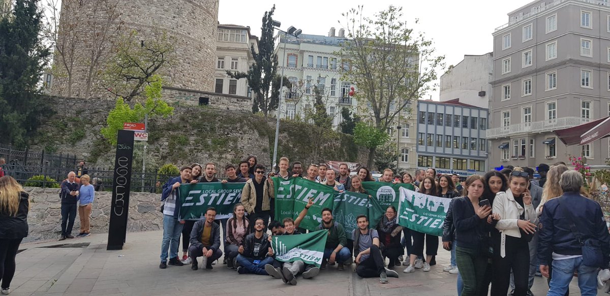 NancyFlorianJ's tweet photo. During the last 2 days, we have attended presentations by @serratitiz and Aybike Oğuz. We also participed to a workshop about how to countet overcomsuption in university with Behice Ertenü. We end up on a session to share our feedback #estiem #Istanbul #Engineer #BusinessBooster https://t.co/qjxUnHxky5