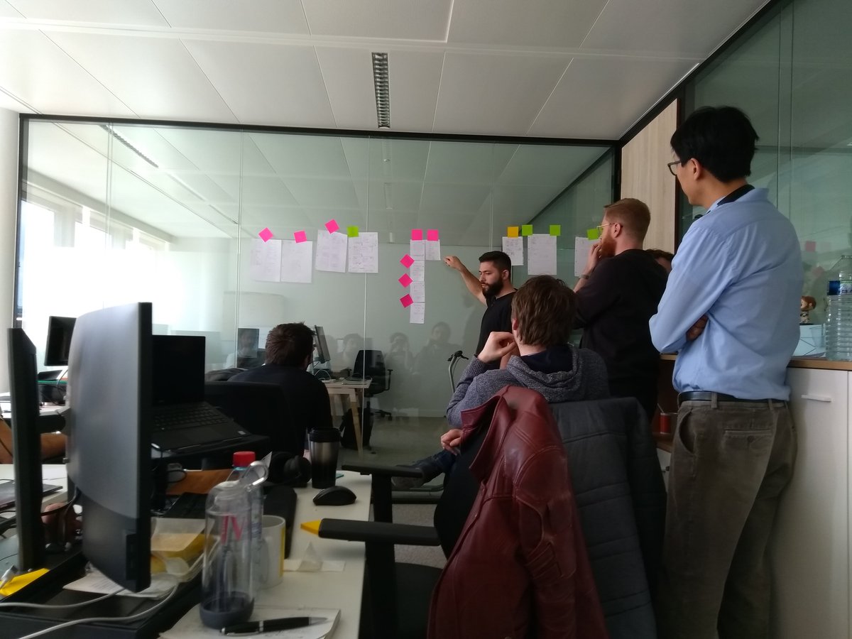 WakeOnWeb's tweet photo. Démarrage d'un nouveau projet chez @WakeOnWeb Lyon et session de Design Sprint aujourd'hui.
Nom de code: Kairos

#desginsprint #agility https://t.co/DKT2FQAxJ0