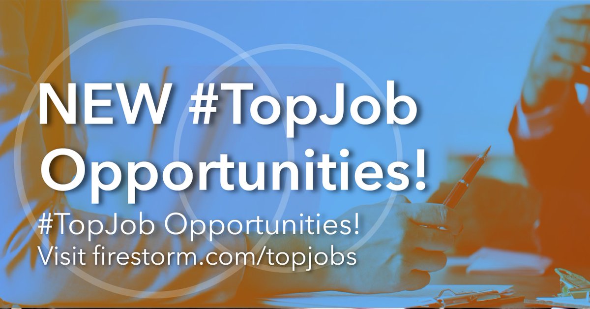 New #TopJobs Opportunities!

Director, IT Resiliency in Scottsdale, AZ
Business Continuity Analyst/Senior Analyst in Los Angeles, CA

Learn more and apply here: ow.ly/hWoL50t9YKM