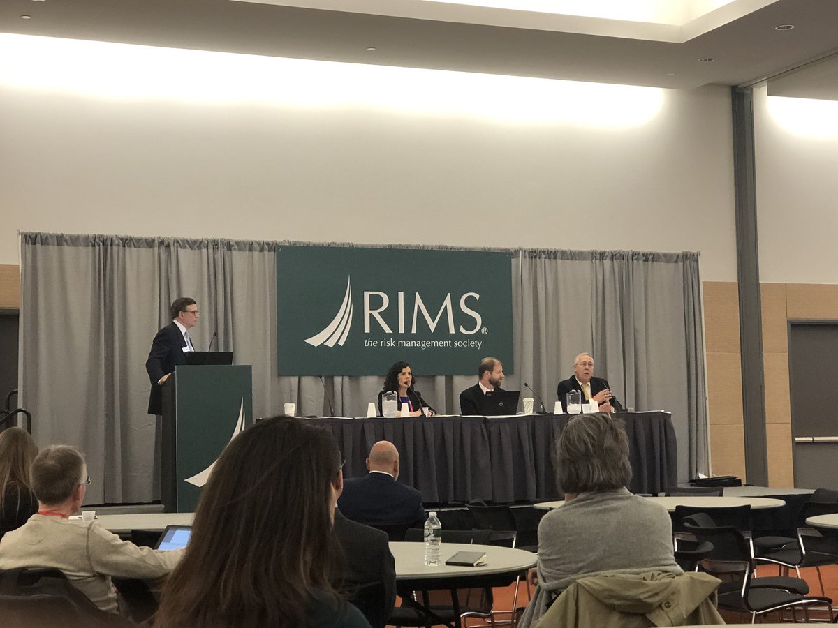 AtlantaRims's tweet photo. Did you attend the Real Estate Industry Session? If so, you got to hear one of our amazing members, Lori Agee, talk about her experience as a Real Estate Risk Manager. #RIMS2019 https://t.co/9jXnKli9I3