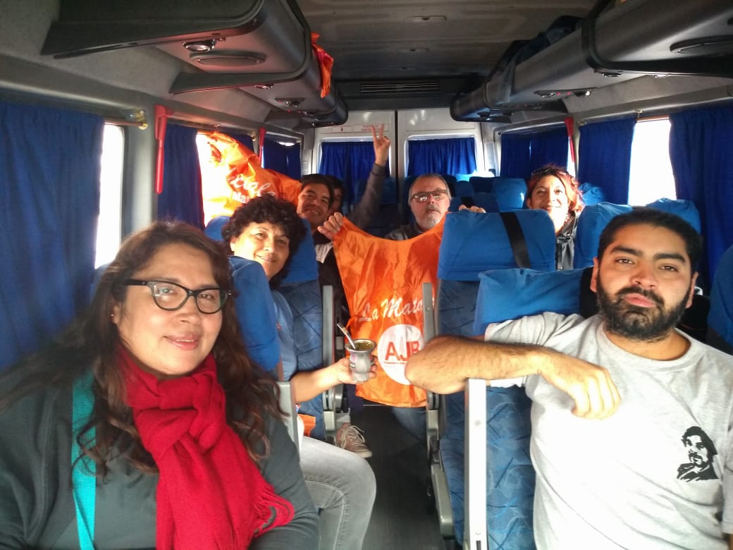 AJB_Matanza's tweet photo. De camino al #ParoNacional 
Vamos judiciales que escuchen nuestro enojo!!! #ParoGeneral #El30Paramos #judiciales #ajb https://t.co/DL2bcwsKqI