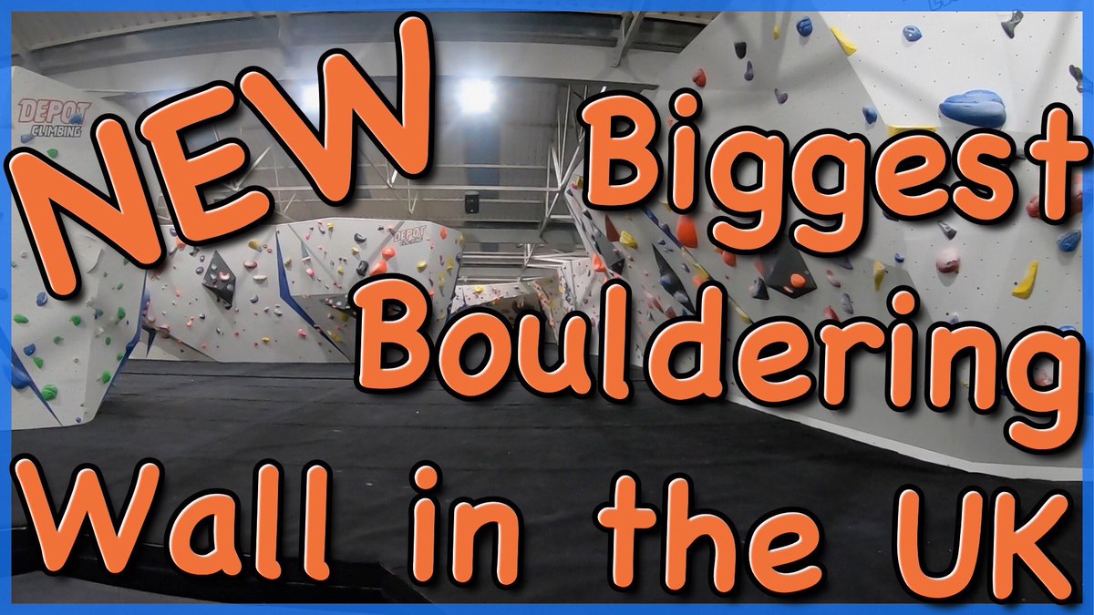 UK’s biggest (and newest) bouldering wall: The Depot Sheffield boasts masses of climbing, large training area, ample cafe and seating and a comp wall

youtu.be/iz2cCcDnEOI

#climbingtraining #timetoclimb #iloveclimbing #climbing_lovers #climbing_is_my_life <a href="/depotsheffield/">depotsheffield</a>