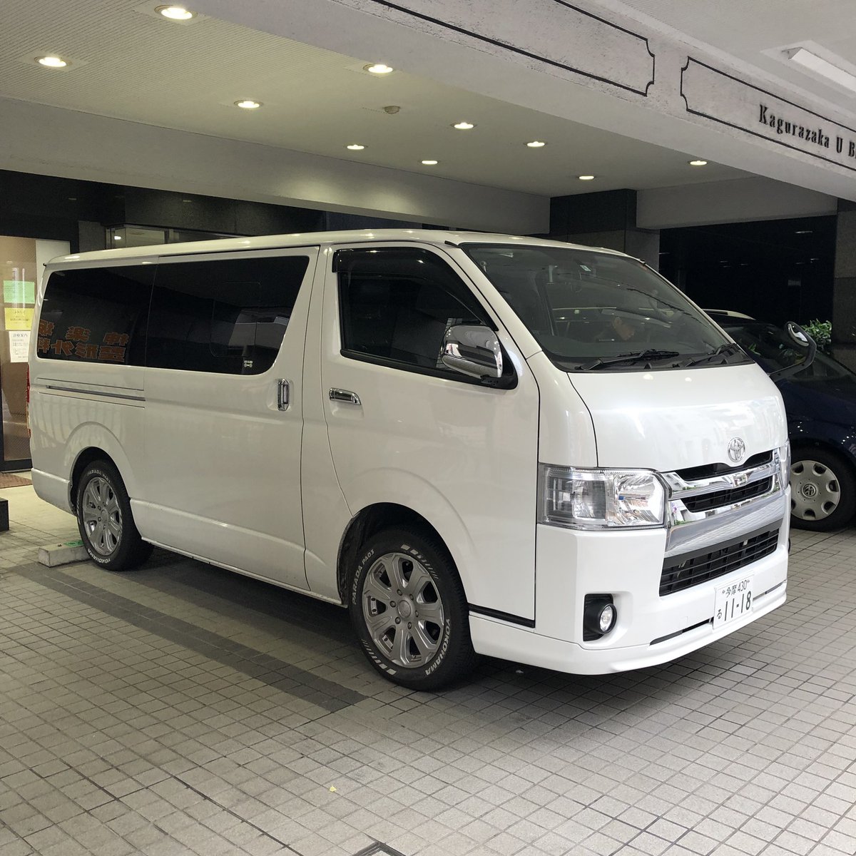 tariksaleh's tweet photo. Supertuff HiAce Vans rolling on Goodyear eagle nascar tires or similar are my favorite Japan van. #highace #toyotahiace #vanspotting #vanlife #tokyo #japan #tuffhiace #goodyeareagle @itsvantime https://t.co/lMoJtdCxhX