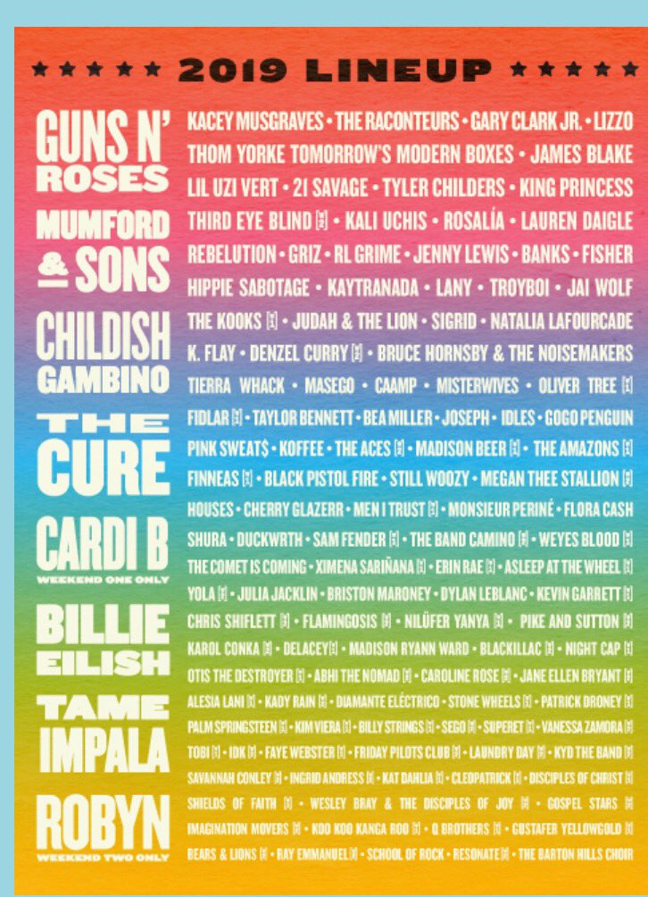 JUST WHEN I THOUGHT ACL COULDNT RUIN THEIR LINE UPS ANY WORSE THAN THEY DID LAST YEAR #RipACL #ACLFest #trash