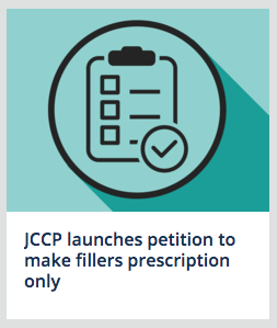 NEWS JUST IN: JCCP launches a petition to make dermal fillers prescription only. Find out all about it here bit.ly/JCCPPetition 
Make sure you let us know your thoughts by commenting on the story! #AestheticsNews #JCCP #Petition