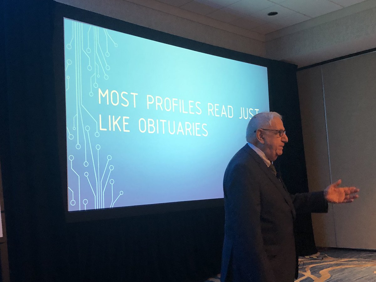 fcresumes's tweet photo. #parw2019 Don Orlando presents on LinkedIn’s Shortfalls! https://t.co/BLD1iTyDbP
