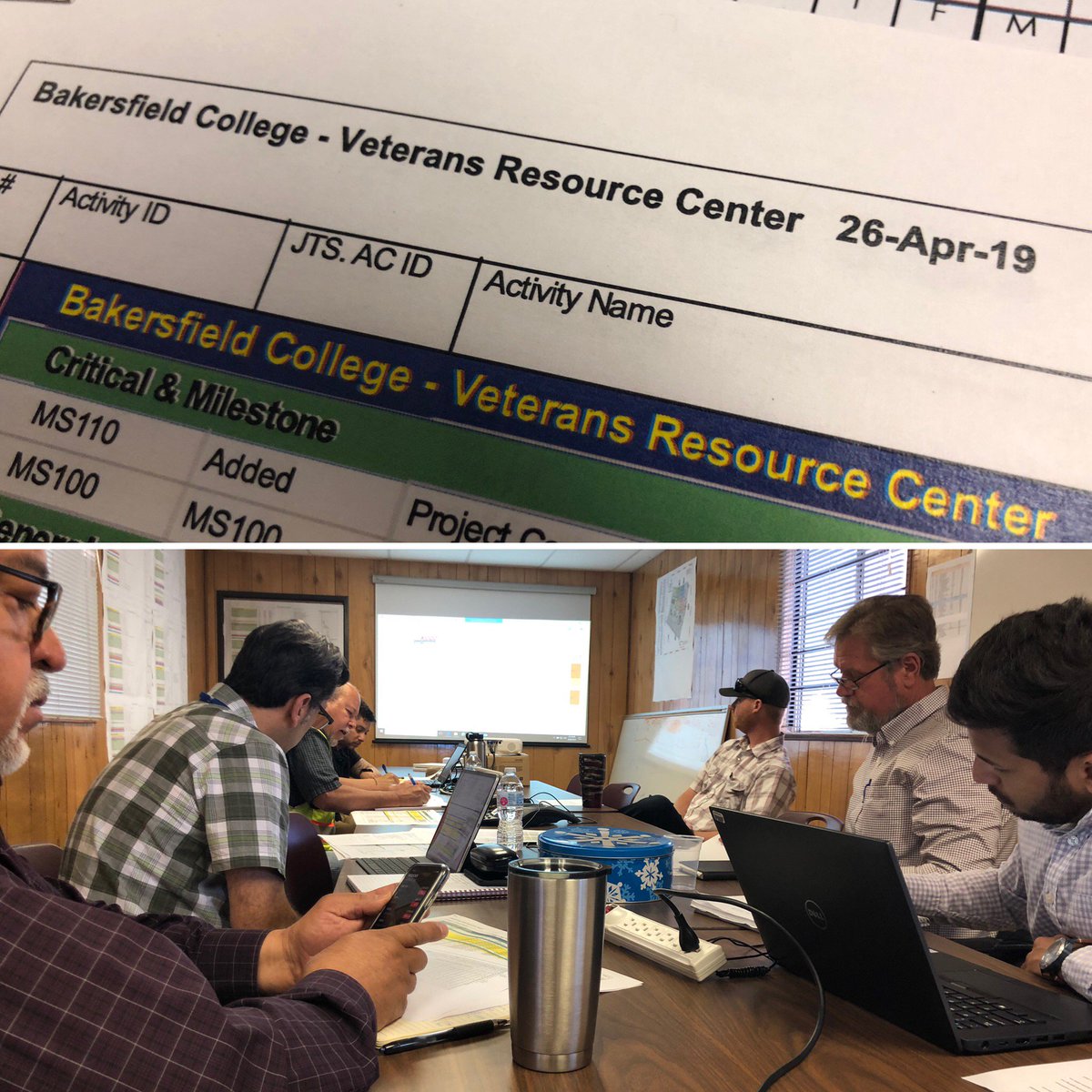 ABetterBC2016's tweet photo. Hard at work making sure that we are on schedule for the Veterans Resource Center, which is scheduled for completion this December! #KCCDMeasureJ #WeAreBC #BakersfieldCollege https://t.co/Du3fp1uBvf
