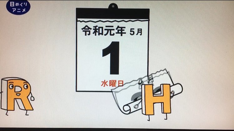 日めくりアニメ