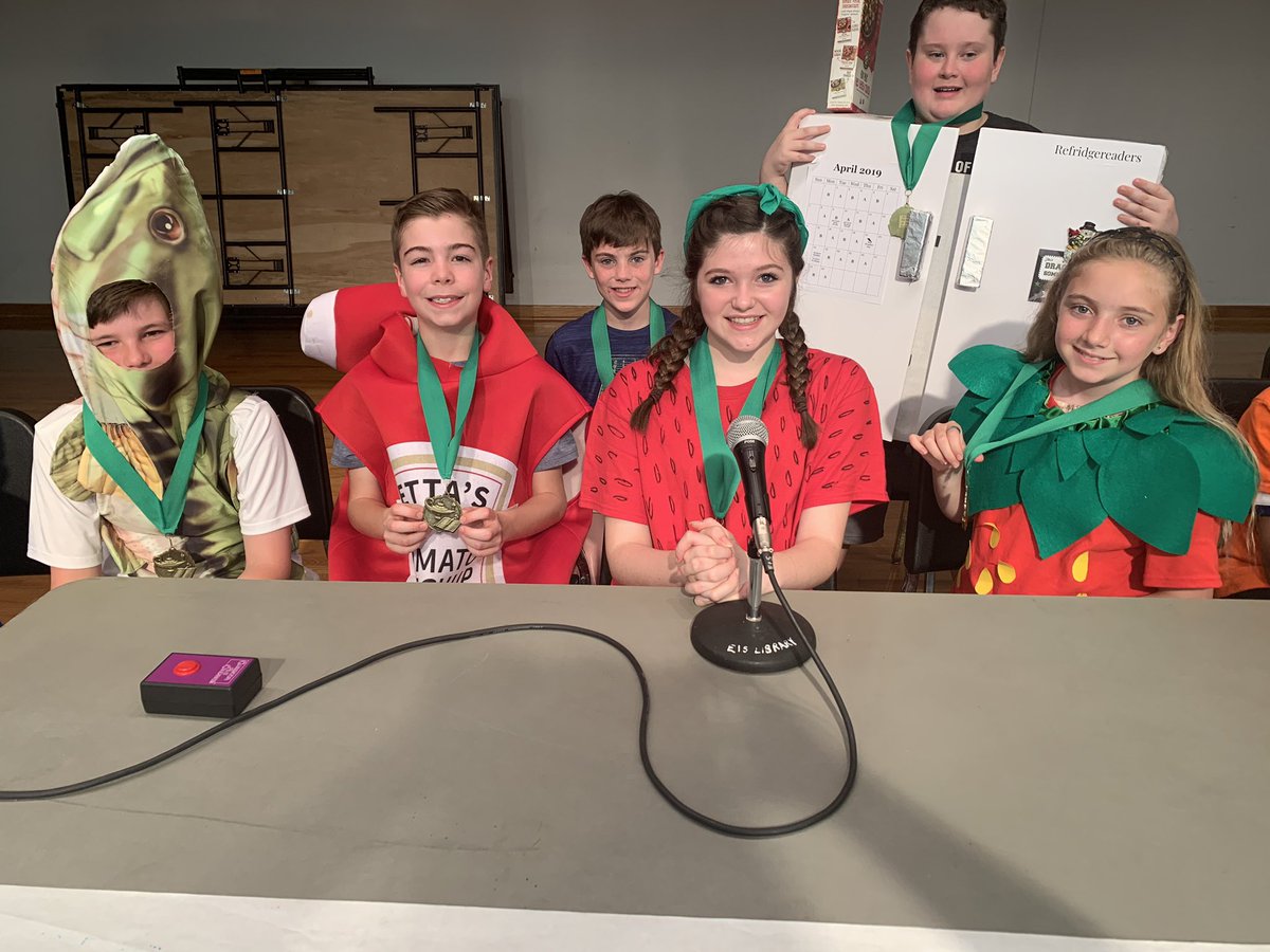 So proud of this Battle of the Books team!! The Refridg-a-Readers did an amazing job representing our LA classes in today’s final battle!!