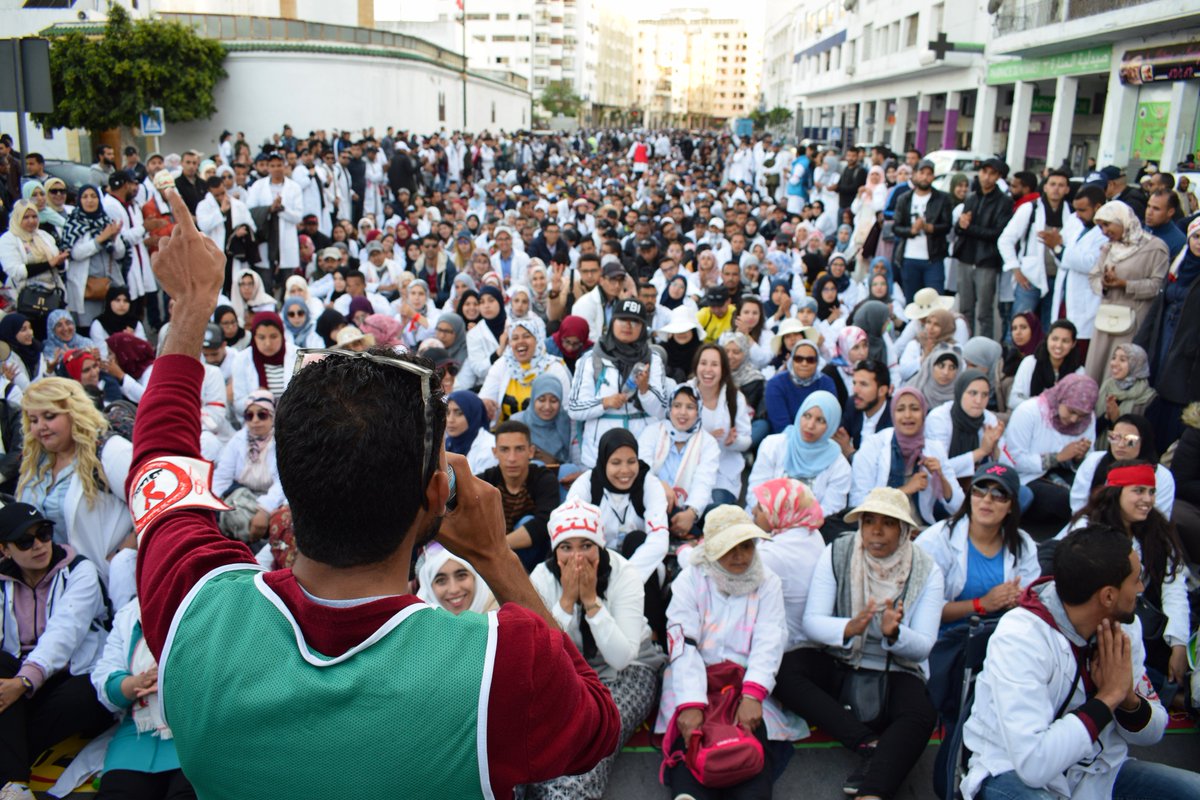 antonldelgado's tweet photo. After a tumultuous April in #Morocco, the #CNPCC has announced its decision to temporarily suspend the national #ContractualTeachers' strike.
Read my in-depth coverage with @MoroccoWNews for all you need to know about the movement: https://t.co/PhDcduPdjJ https://t.co/EcbPVBGALs