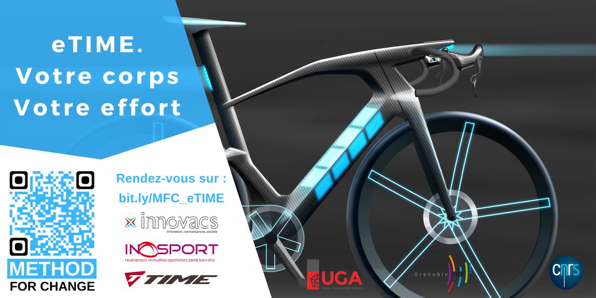 Chers amis 🚲cyclistes

Nous souhaitons remercier encore une fois l'ensemble des participants à l'enquête eTIME. Les avis que vous nous avez décrit nous permettent d'avancer considérablement sur la conception de ce vélo du futur.

eTIME : bit.ly/MFC_eTIME

L'équipe MFC 🧐