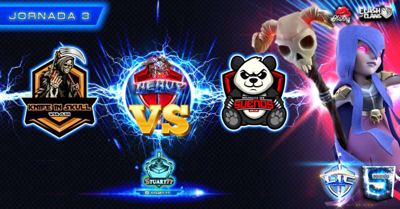 Resumen
Gran guerra la que han hecho Mundo de Sueños (clan español) vs knife in skull (clan brasileño) division Heavy del torneo <a href="/LICCOC/">LIC</a> 

youtu.be/a3iKk41WgFA