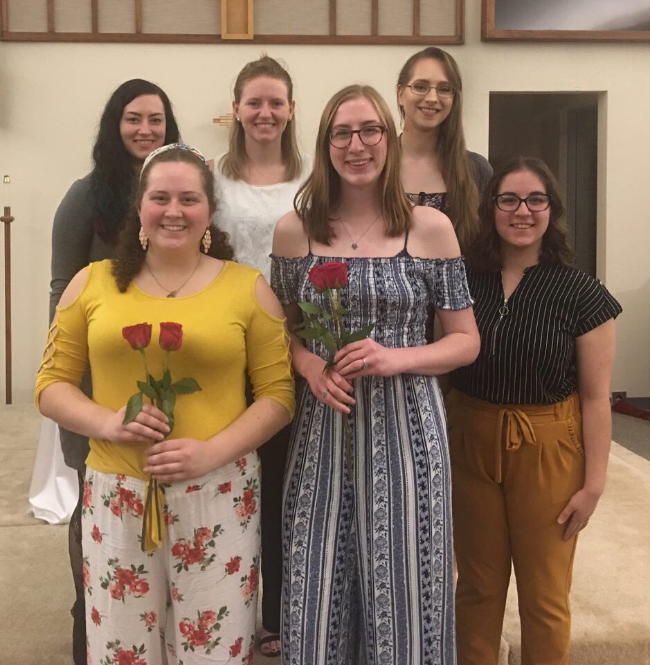 Congratulations to our sweet sisters who rose out last night. We will miss you, but we know that y’all are off on great adventures and will do some many great things in life.🌹