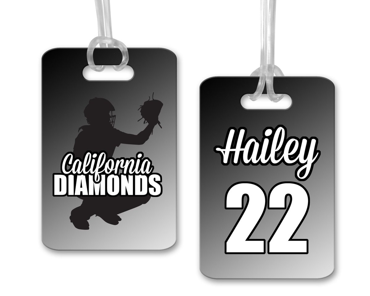 CreativelyApply's tweet image. New from my #etsy shop: Silhouette #softballbagtag  #luggagetag #teamgift  #personalizedbagtag  #softballgift  etsy.me/2XUFvXN