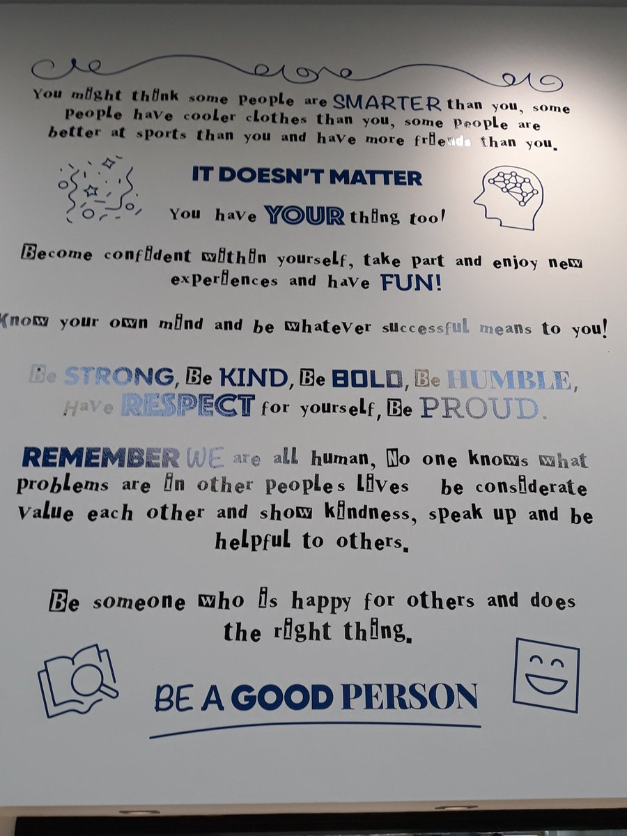STEMstuff1's tweet photo. Was greeted with this @LochaberHigh today on a visit to talk STEM #warmstheheart #HWB #positivemessage #loveit https://t.co/CqXZh2sbox