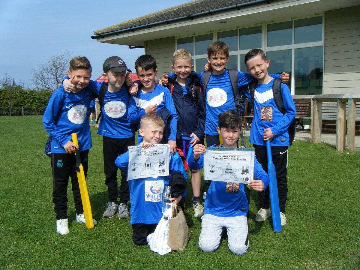 StakesbyAcademy's tweet photo. Displaying startling sportsmanship and a huge team spirit, our Y3/4 team are worthy winners of today's Cricket Festival at Mulgrave Sports Facility. Well done boys! A huge thank you to Mr Hopper @PE_CCW and the Sports Leaders from @EskdaleSchoolPE. https://t.co/gIWoDameke