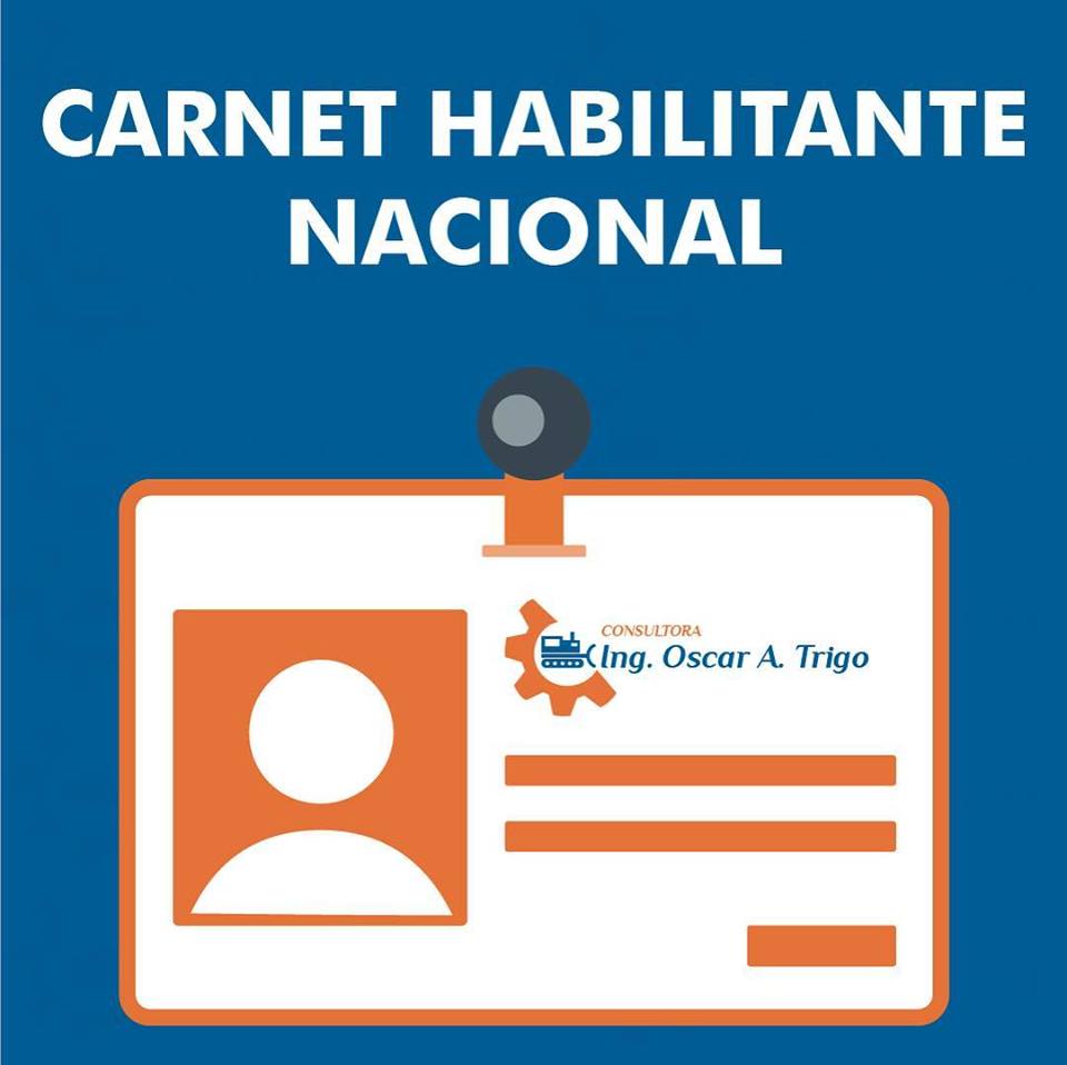 💳 CARNET HABILITANTE NACIONAL. 
Se otorgará un carnet habilitante bajo normas y matrículas nacionales e internacionales, para todo operador que apruebe la capacitación brindada
#Cursos #Capacitaciones #Operadores #ManejoSeguro #Credencial #CarnetHabilitante #Certificados #Manual