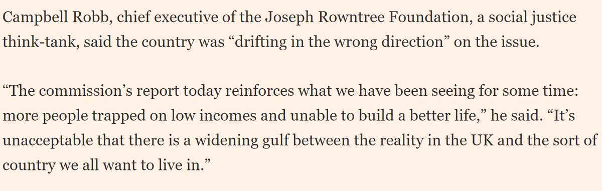 We need to #solveukpoverty if we are to make progress in improving social mobility.

<a href="/campbell_robb/">Campbell Robb</a> quoted in <a href="/RKWinvisibleman/">Robert Wright</a>'s piece for <a href="/FT/">Financial Times</a>: ft.com/content/ba88ba…