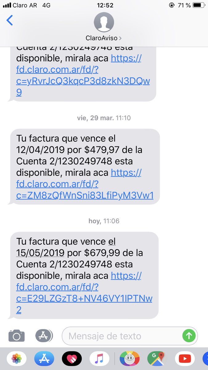FacuTilli's tweet photo. " Los planes de celular ni van a aumentar por 5 meses"... si, mira como @ClaroArgentina se caga en todo. Encima llamas para ver porque aumenta y te atiende una Peruana que esta en Peru 🤷🏻‍♂️🤷🏻‍♂️🤷🏻‍♂️ https://t.co/27qYS3kTDm