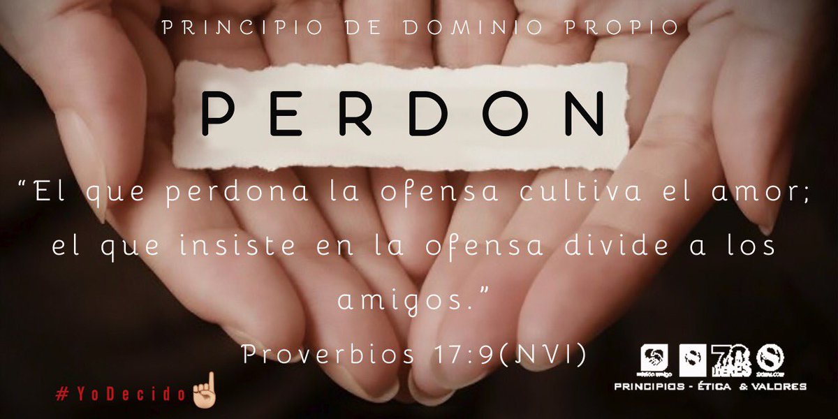 signalcorpma's tweet photo. El perdón no cambia el pasado, pero si el futuro.💗
¿Practicas el perdón en tu vida? Nos gusta leerte! Cuéntanos si te es fácil perdonar a quien te ha ofendido 🤔
#YoDecido☝🏼 #SignalCorpMA #SignalCoin🔝 https://t.co/NIcZnjdYcr
