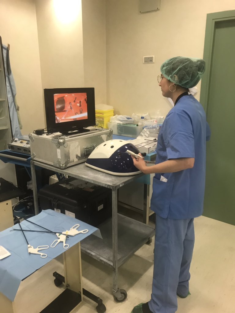VJTames's tweet photo. Curso de suturas, abril 2019 @hbellvitge @CP_Endourology https://t.co/3ORlcP0REK