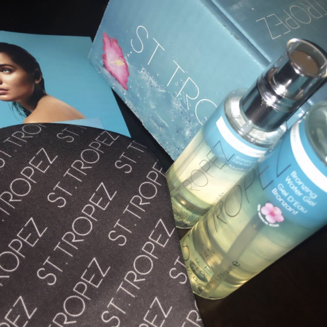 Loving this tan so far <a href="/Influenster/">Influenster</a>  @sttropeztan #StTropezxInfluenster #complimentary