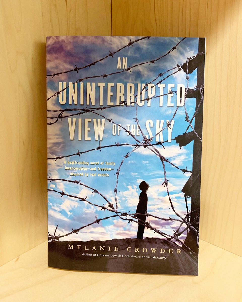 Wishing a happy paperback #bookbirthday to @MelanieACrowder and #AnUninterruptedViewoftheSky!