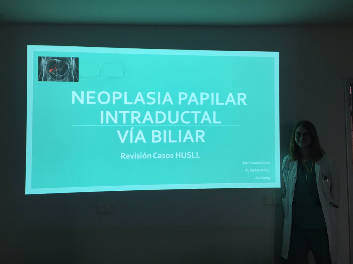 Cirurgia Son Llàtzer (@cirugia_hsll) on Twitter photo La Dra Mar Escales <a href="/Miamaar/">Mar Escales Oliver</a> nos ha presentado una sesión sobre las controversias de la neoplasia intraductal de la vía biliar. Fantástica manera de cerrar su rotación por la sección de HBP 👌🏻 <a href="/SonLlatzer/">Hospital Universitari Son Llàtzer</a> La Dra Mar Escales <a href="/Miamaar/">Mar Escales Oliver</a> nos ha presentado una sesión sobre las controversias de la neoplasia intraductal de la vía biliar. Fantástica manera de cerrar su rotación por la sección de HBP 👌🏻 <a href="/SonLlatzer/">Hospital Universitari Son Llàtzer</a>