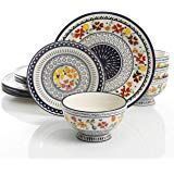 GibsonElite's tweet photo. https://t.co/IXn0NfqdSU: Uncover this relic among other Beautifully Hand Painted designs in the collection for your Mother this Mother's Day with the Gibson Elite Luxembourg Hand painted 16 Piece Dinnerware Set, Blue and Cream w/Floral Designs: Save 19%--> https://t.co/GTu2adUlXt https://t.co/bzHdXriP2x