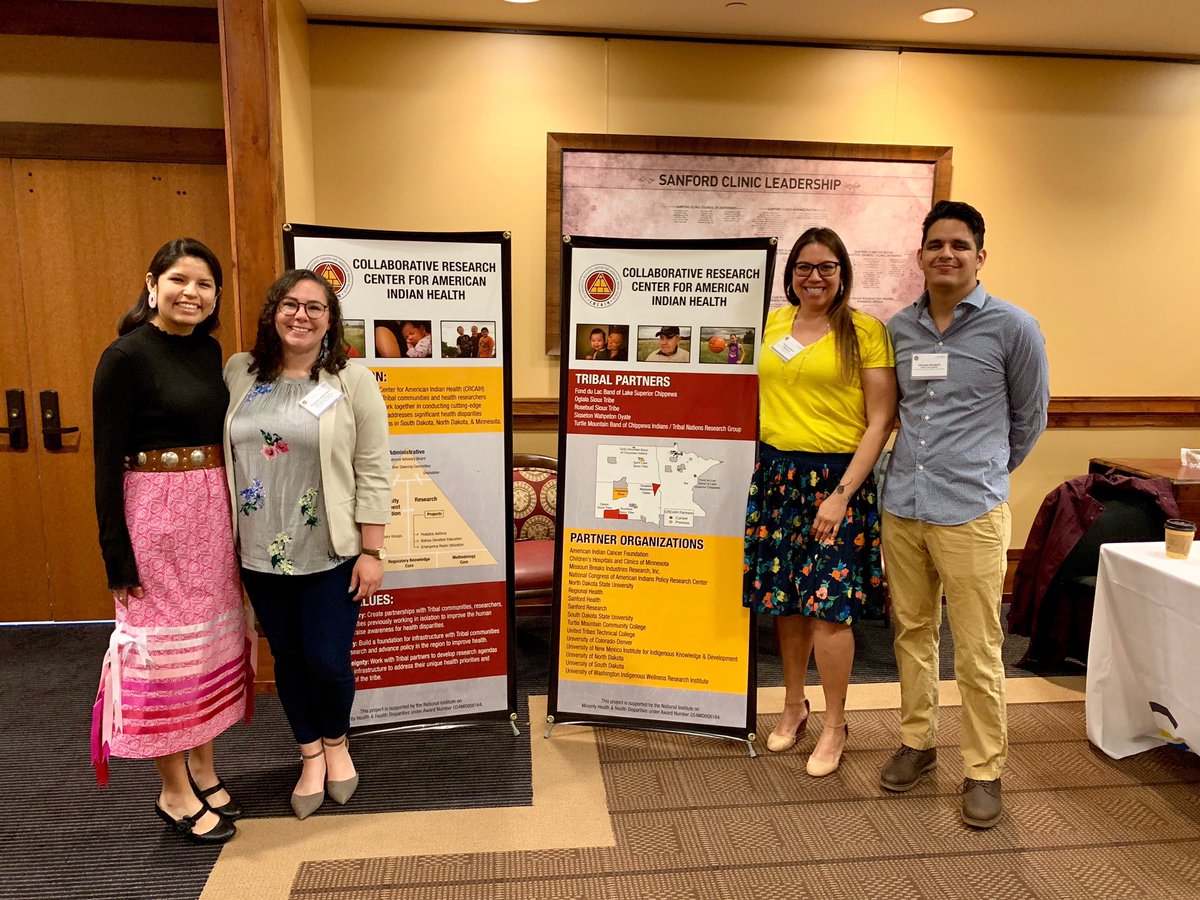 Madison_Epi's tweet photo. Super excited to represent @AICAF_Org at #CRCAIH2019 : with @missebuff . If youโre interested in learning about our projects check out our posters! #AICAF #CRCAIHSummit https://t.co/yFOHLgr0F3