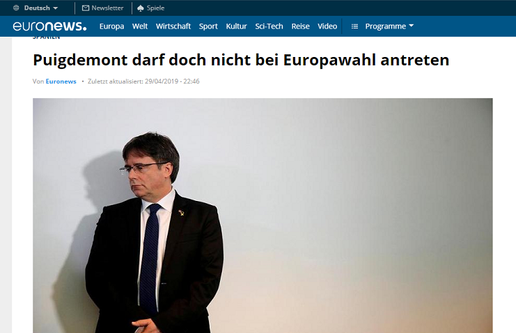 xavidomenech99's tweet photo. La JEC, al prohibir @KRLS Puigdemont presentar-se a les EU ha comés l'error FATAL. Apart de perpetrar una barbaritat jurídica, (fins i tot membres de la Junta s'hi van oposar) amb la dèria de presentar al MHP com malfactor, acabarán creant un MITE de la resistència democràtica. https://t.co/7EdGX84JJe