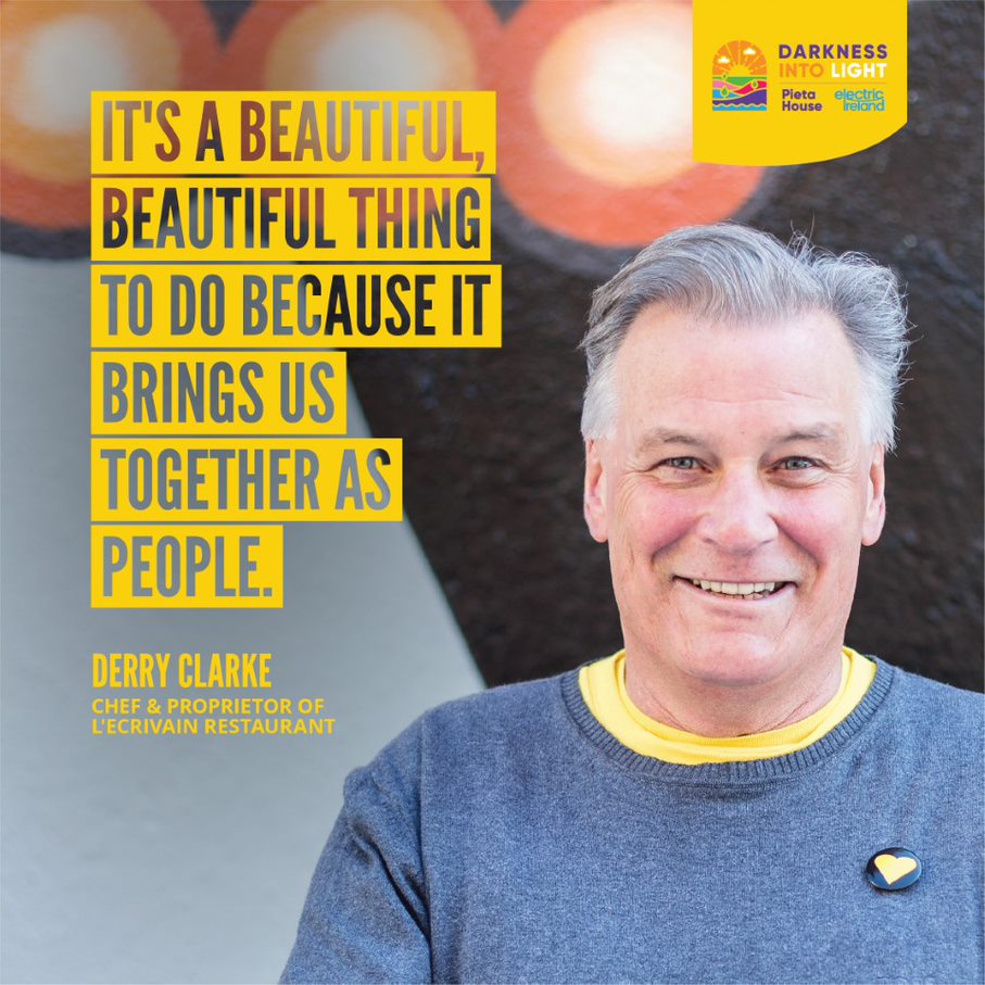 Darkness Into Light is a wonderful way to bring people together. 

Join us and <a href="/Pietahouse/">Pieta</a> on May 11th to experience #ThePowerOfHope #DIL2019
