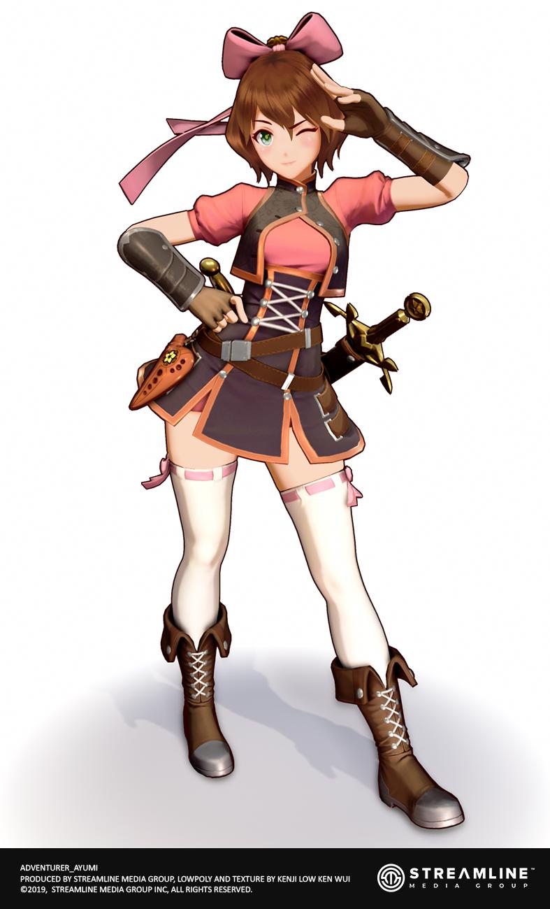 Kenji This Is My Anime Character I Did Last Year Hope You Guys Like It More Images On My Artstation T Co D4t1lnkdea Polycount 3danime Gameart Characterart T Co Qasoknrxz5 Twitter