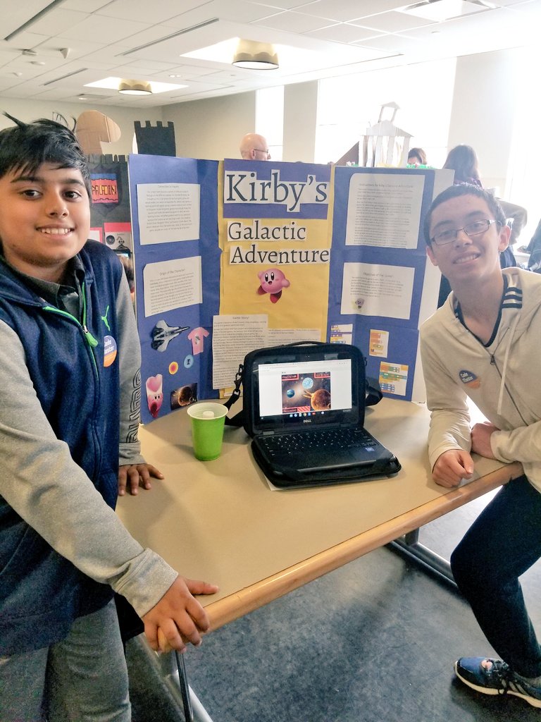 MsNYarra's tweet image. We have arrived at the Coding Quest Humber Arcade! So proud of all of their hard work & seeing it all come together here! 😁 @TLPCanada @VickyLearnToday @stalphonsaDP @spiacentecimini @mr_kozma #CodingQuest