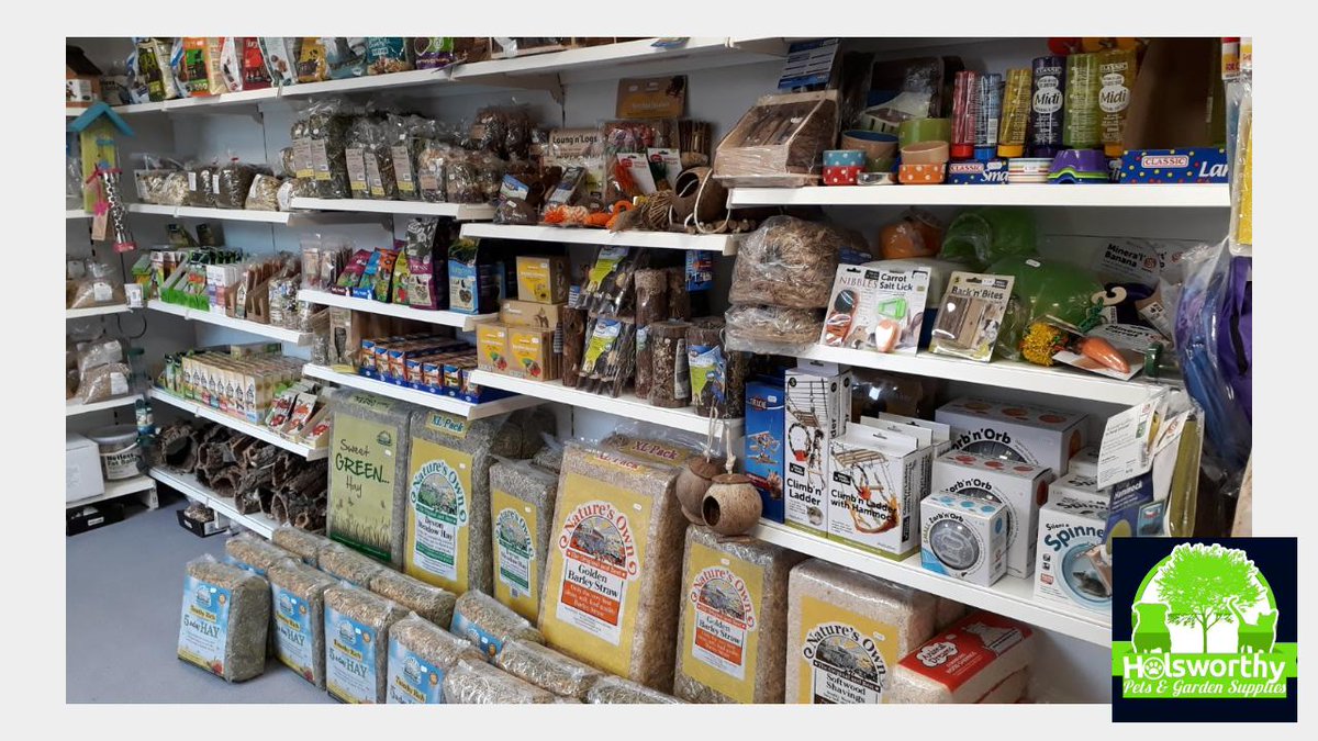 HolsworthyPets's tweet photo. Our extensive range of Small Animal food, treats and accessories, just keeps growing!

Check out the new additions to our @NaturesOwnPets range of natural treats! What more could your small furry want!

#NaturesOwnPets #NaturalTreats #LoveWhereYouLive  #ShopLocal #Holsworthy https://t.co/uL3lnlEK6r