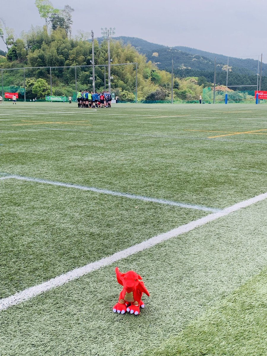 CAVC_Rugby's tweet photo. The squads’ mascot #DewiCAVC has been busy since arriving in Japan. #training #revision #dining #cheering #sightseeing His mentor, Scott Jones, has kept him safe and sound. #SANIX2019 #SanixWorldYouthRugbyTournament #CAVC #CAVCRugbyAcademyJapan https://t.co/dnLAbaVEXH