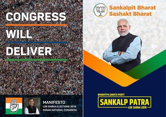 BJP and Congress released their manifestos in early April. How do they fare in agriculture, school education, healthcare, industrial development and poverty alleviation? Read on to find out more. fdrindia.org/wp-content/upl…