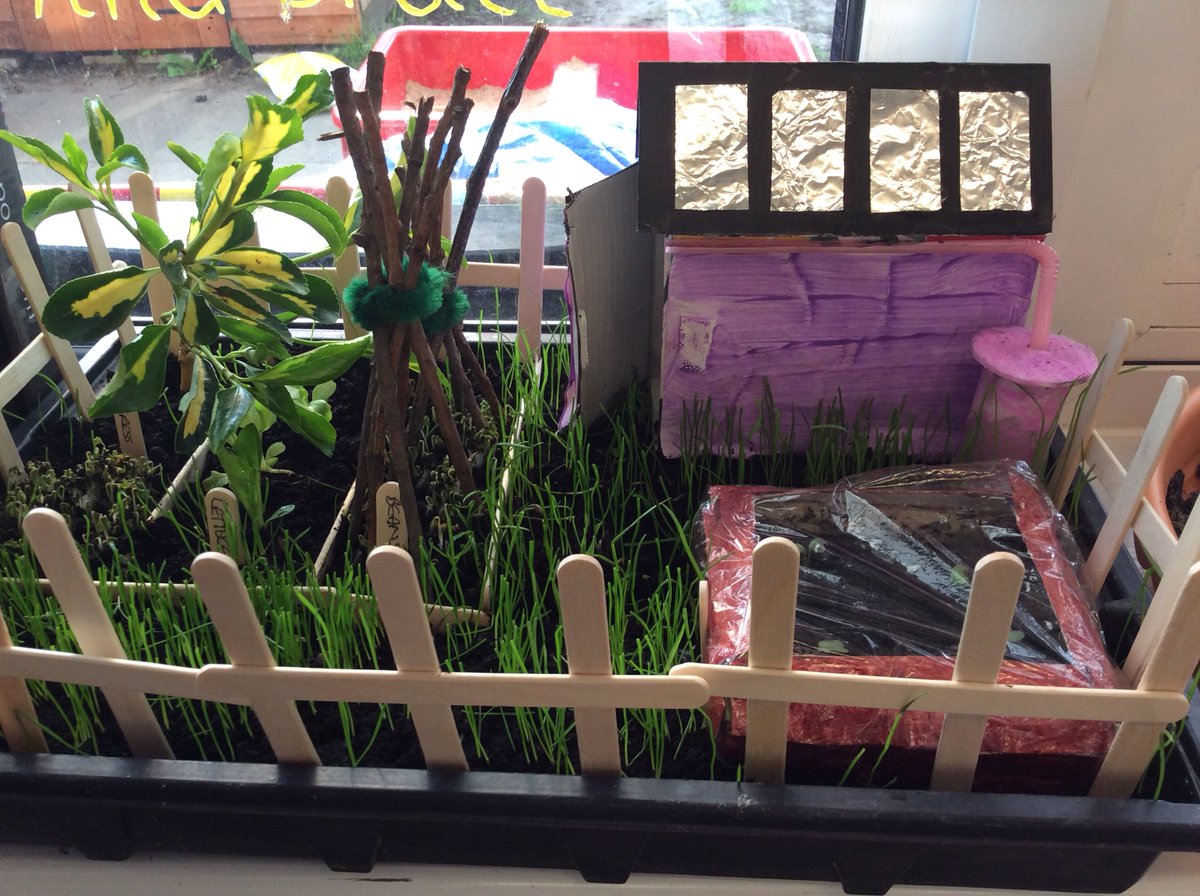 Acoyle2010's tweet photo. @EYFSHempland we absolutely love the amazing miniature gardens and story settings the children made over the Easter Holidays! They are all proudly displayed in our setting 👏👏👏 https://t.co/MzO5sYZY0z