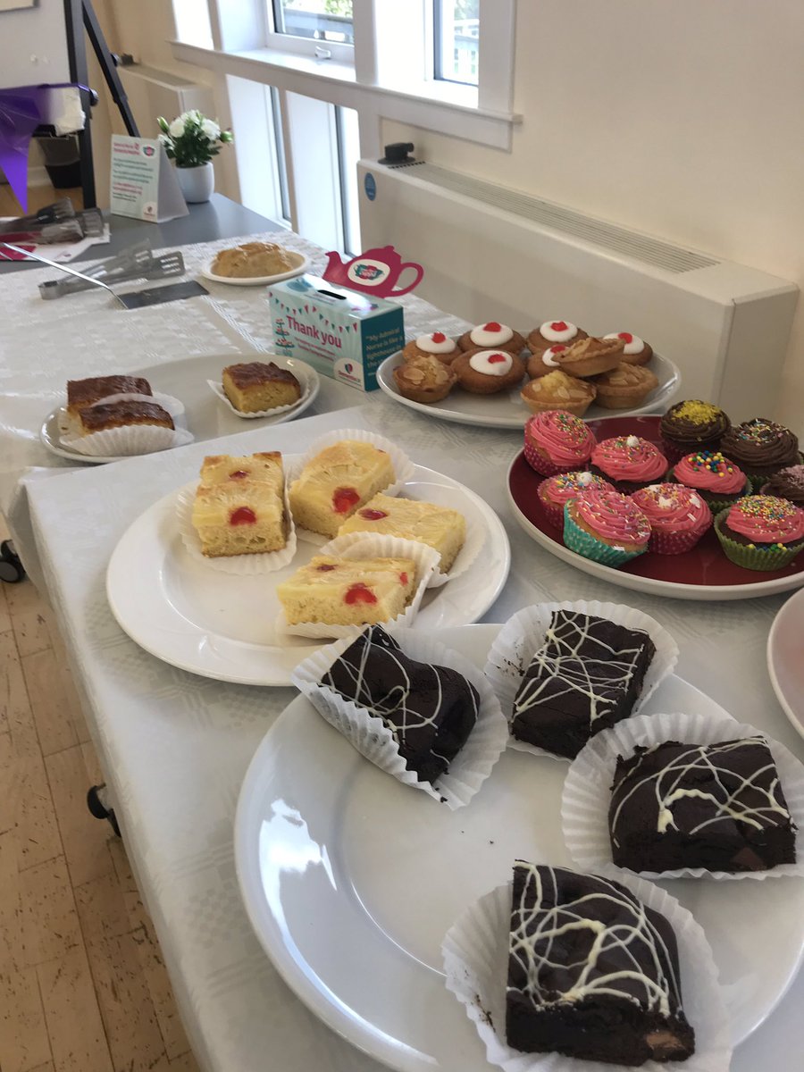 #timeforacuppa was held @meetmacintyre MK #memorycafe today and we raised £109.15 for @DementiaUK and the cakes went down a treat as well as raising awareness of #AdmiralNurses @JptomoTomlinson