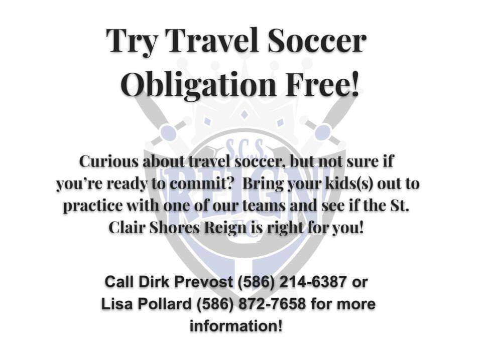 fc_scs's tweet photo. We're opening up our practices to anyone who would like to give travel soccer a try!  It’s a great chance to see what the SCS Reign is all about.  If you’re interested, check out the information below &amp; give us a call!  We would love to hear from you!

#TravelSoccer #YouthSoccer https://t.co/Ic96rmDy2l