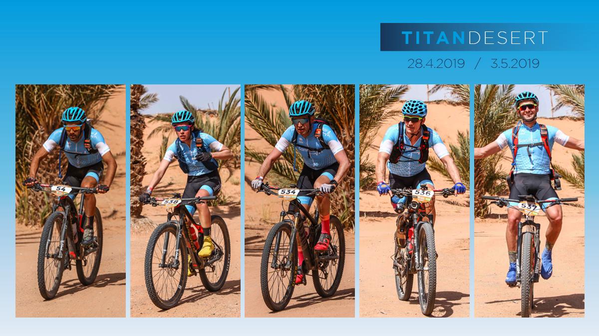 Los integrantes de #SanitasChallenge ya han recorrido gran parte de la prueba: restando kilómetros para alcanzar la meta de la @titandesert! 👏😃
<a href="/cescgodoy/">Francesc Godoy</a> 
<a href="/Murikiride/">Muriel Bouhet</a> 
<a href="/CaballolXavier/">Xavier Caballol</a> 
<a href="/jdgarcia_IT/">JDGarcia</a> y Ricard Calmet
