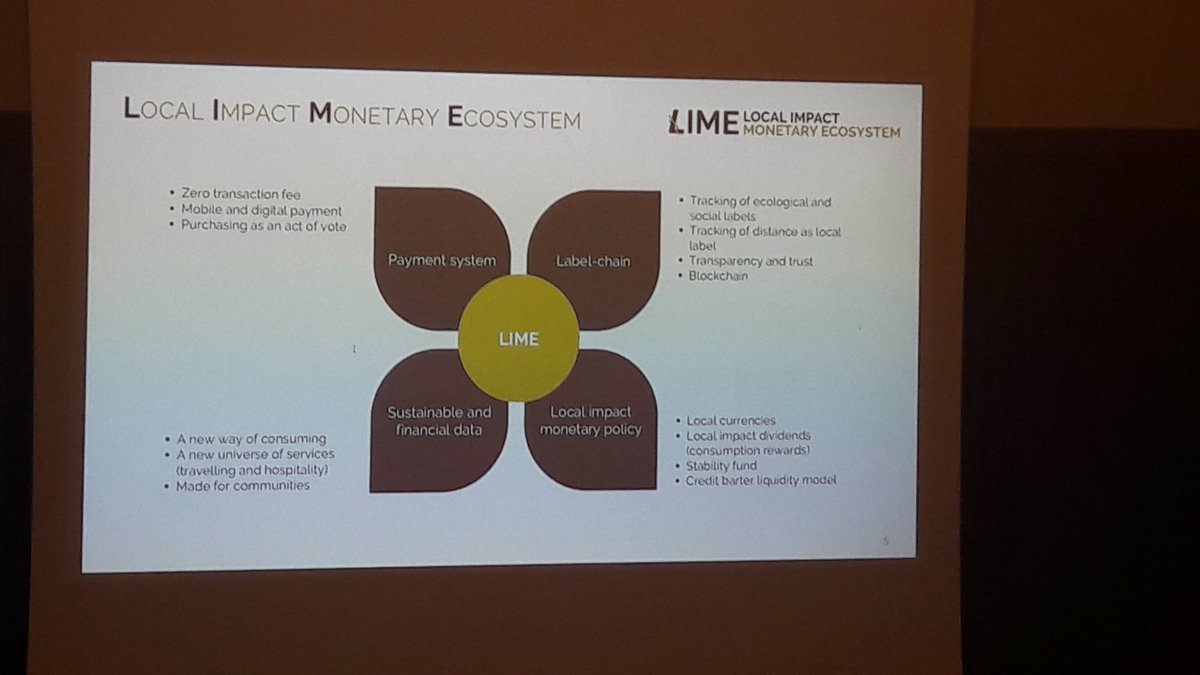 impacthubzurich's tweet image. Startup #5: LIME is an ecosystem of regional currencies that favours local sustainable behaviour and allows the emergence of local and regional sustainable business. limeum.io #CETransition #CircularSwitzerland #circulareconomy