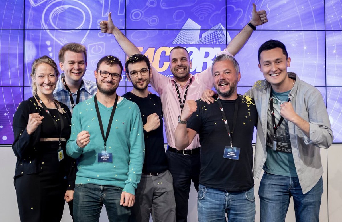 rtlgroup's tweet photo. Congratulations to our #RTLFactory winning team.... 🥇🏆🌟 CHECK NORRIS! More info about Factory and the winning project next week in Backstage’s In Focus! #partofRTL https://t.co/RT6ZsztKT2